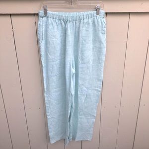 FLAX 100% Linen Pants Size S EUC